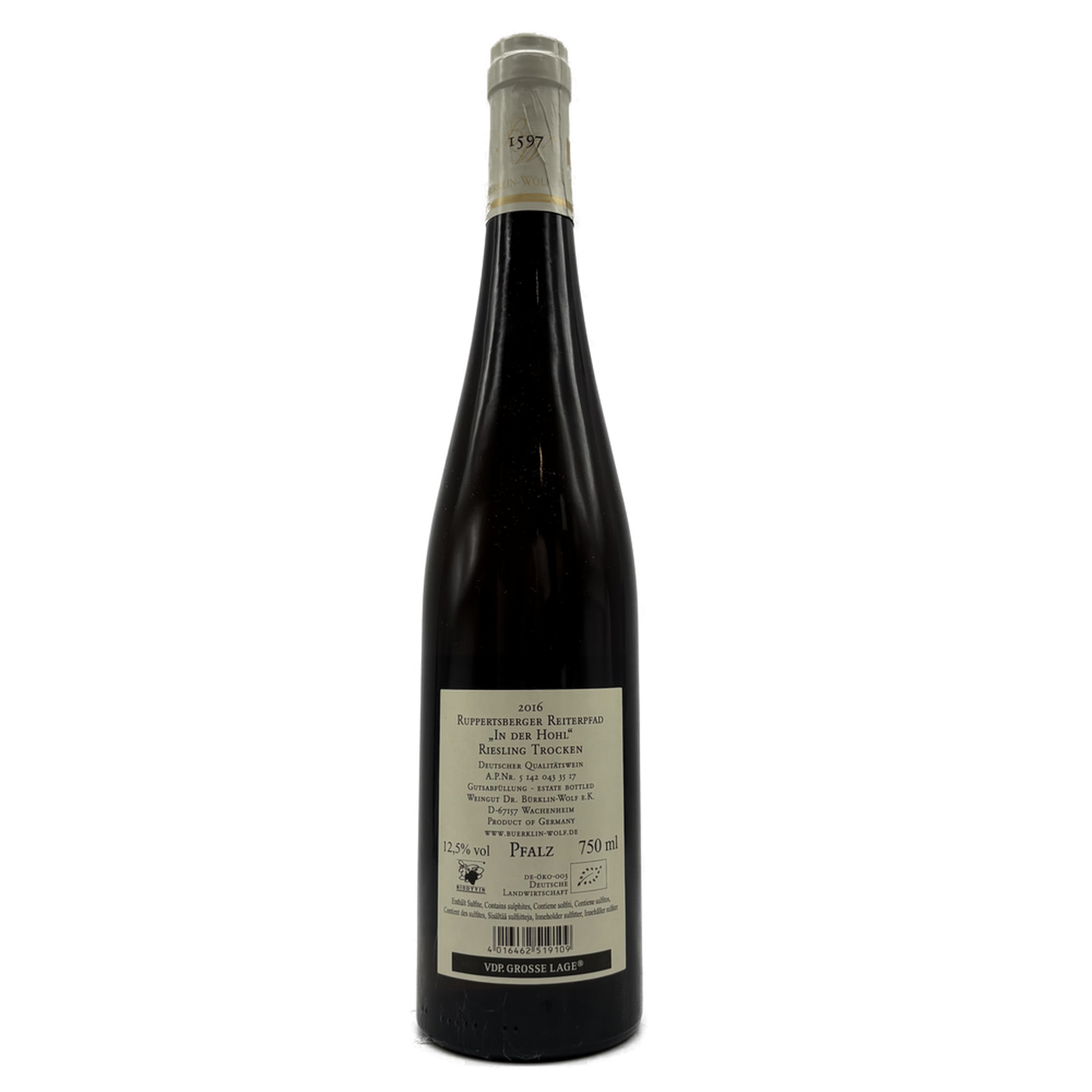 Dr. Bürklin-Wolf | Ruppertsberger Reiterpfad "In der Hohl" G.C. Riesling | 2016