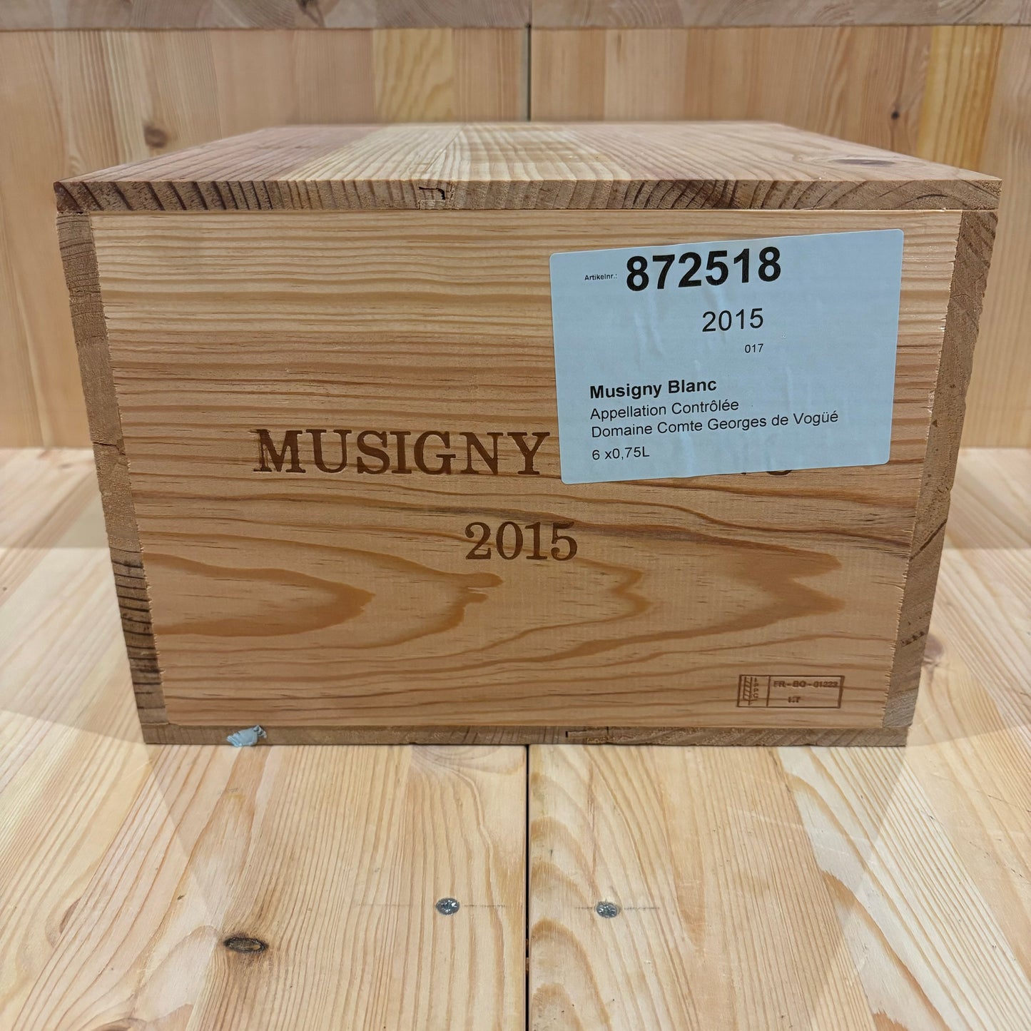 Domaine Comte Georges de Vogue | Musigny Blanc Grand Cru | 6er OHK | 2015