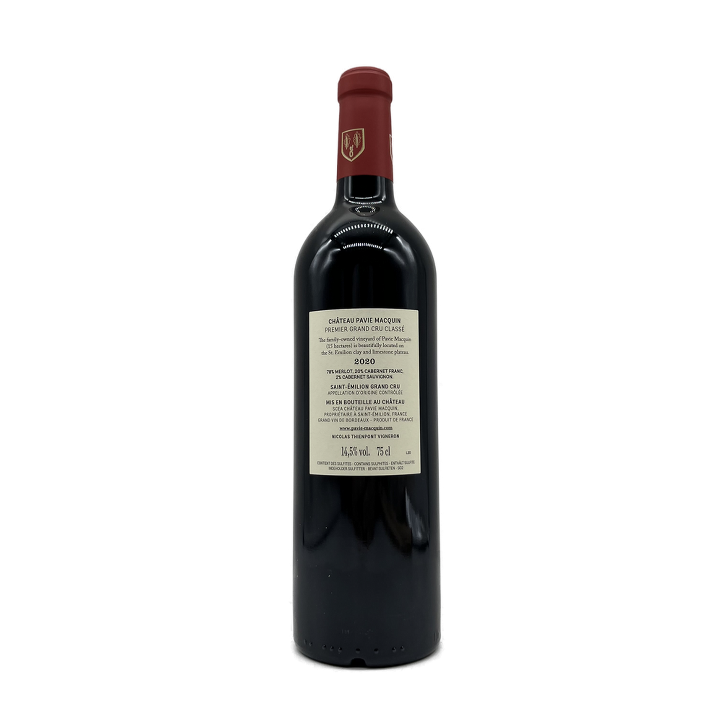 Château Pavie Macquin | Saint-Emilion Grand Cru | 2020