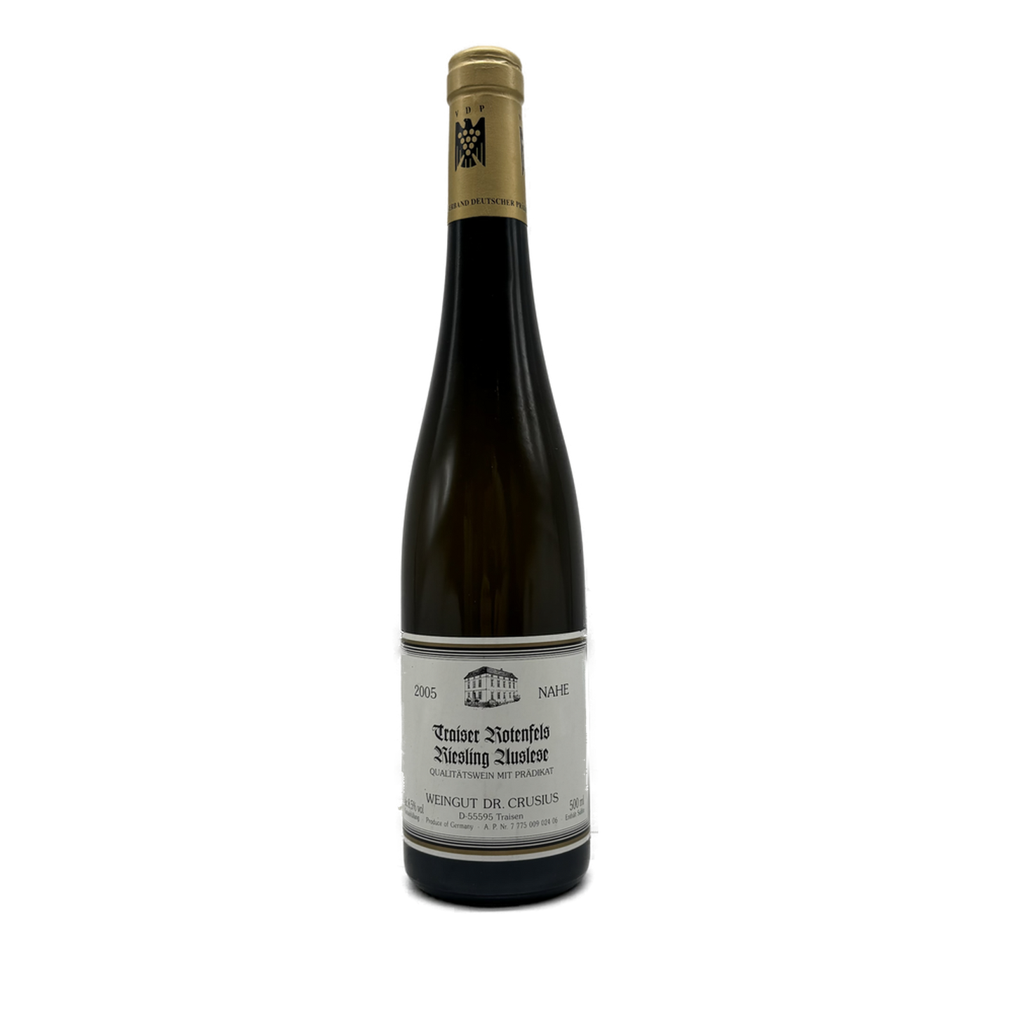 Dr. Crusius | Traiser Rotenfels Riesling Auslese Goldkapsel | 500ml | 2005