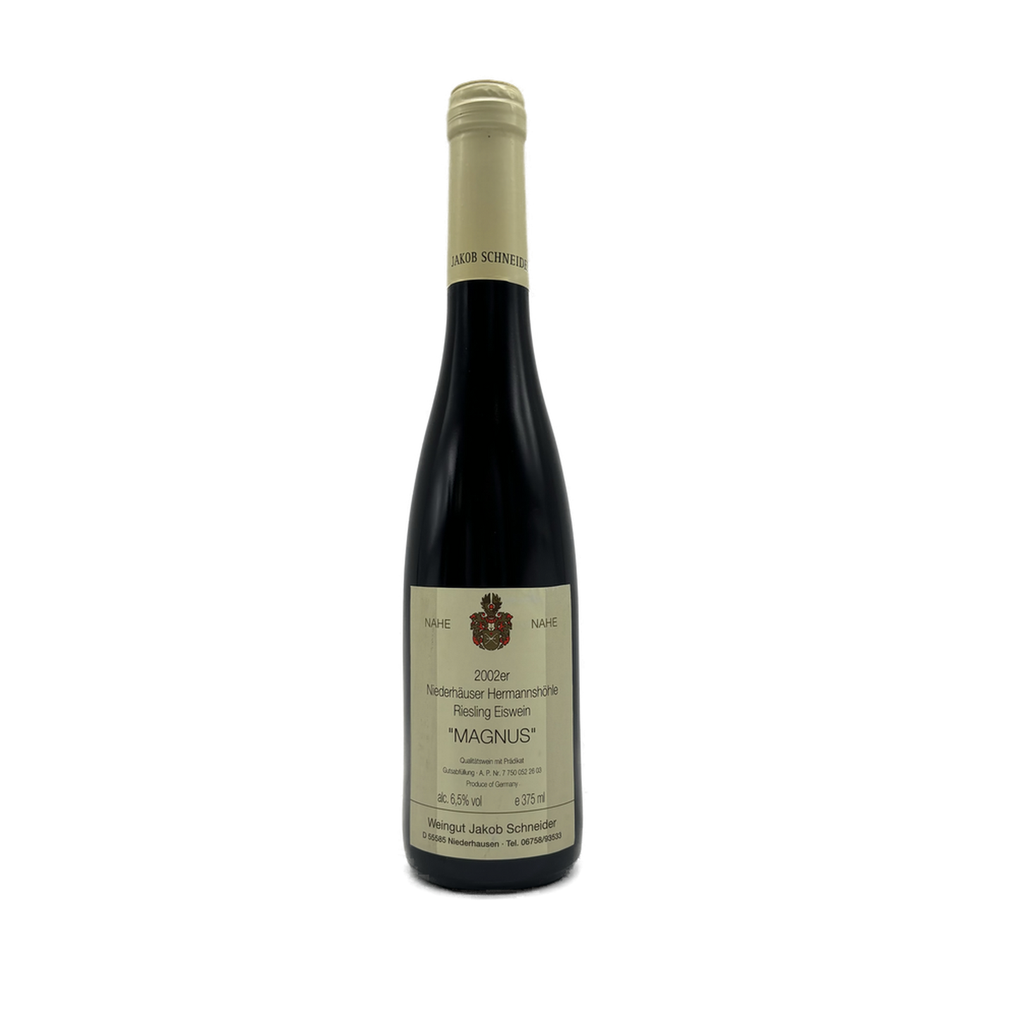 Weingut Jakob Schneider | Niederhäuser Hermannshöhle Riesling Eiswein "Magnus" | 375ml | 2002