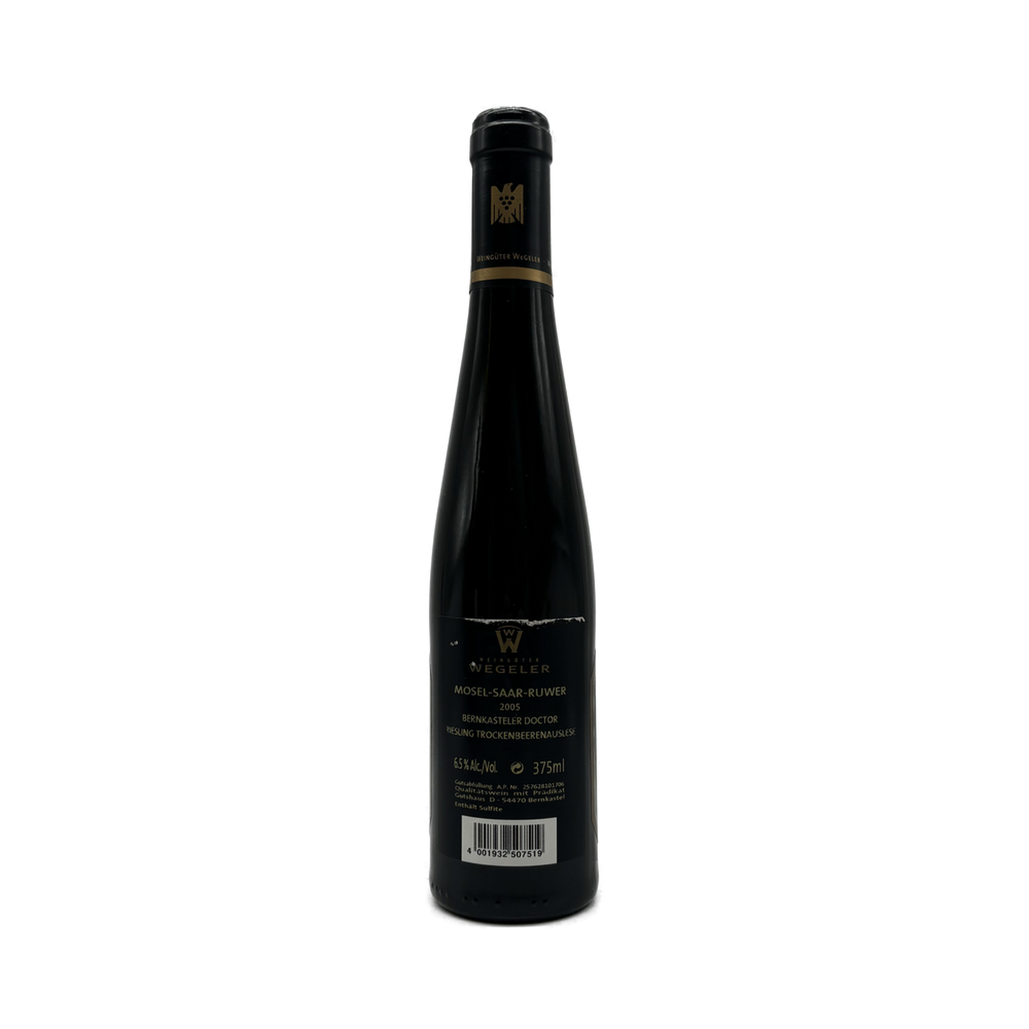 Weingüter Wegeler | Bernkastler Doctor Trockenbeerenauslese | 375ml | 2005