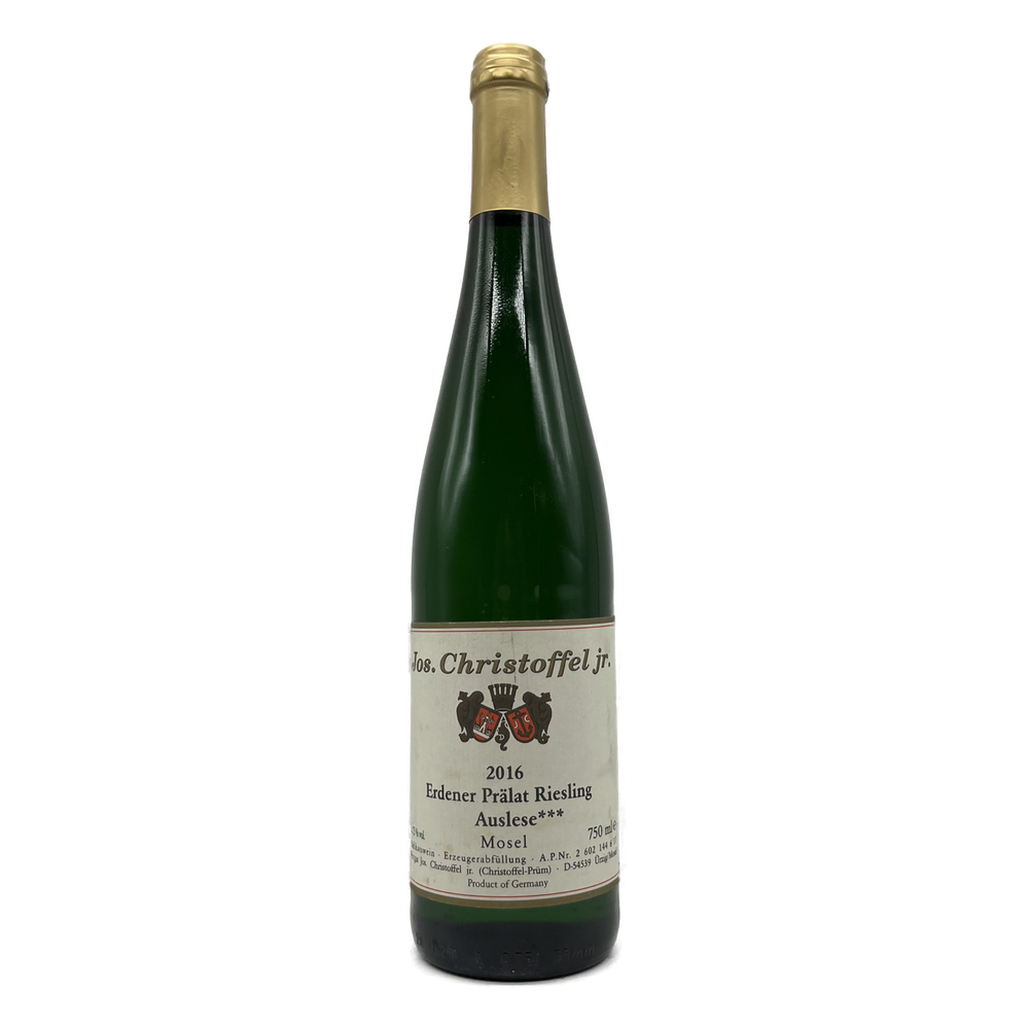 Jos. Christoffel jr. | Erdener Prälat Riesling Auslese *** Goldkapsel | 2016