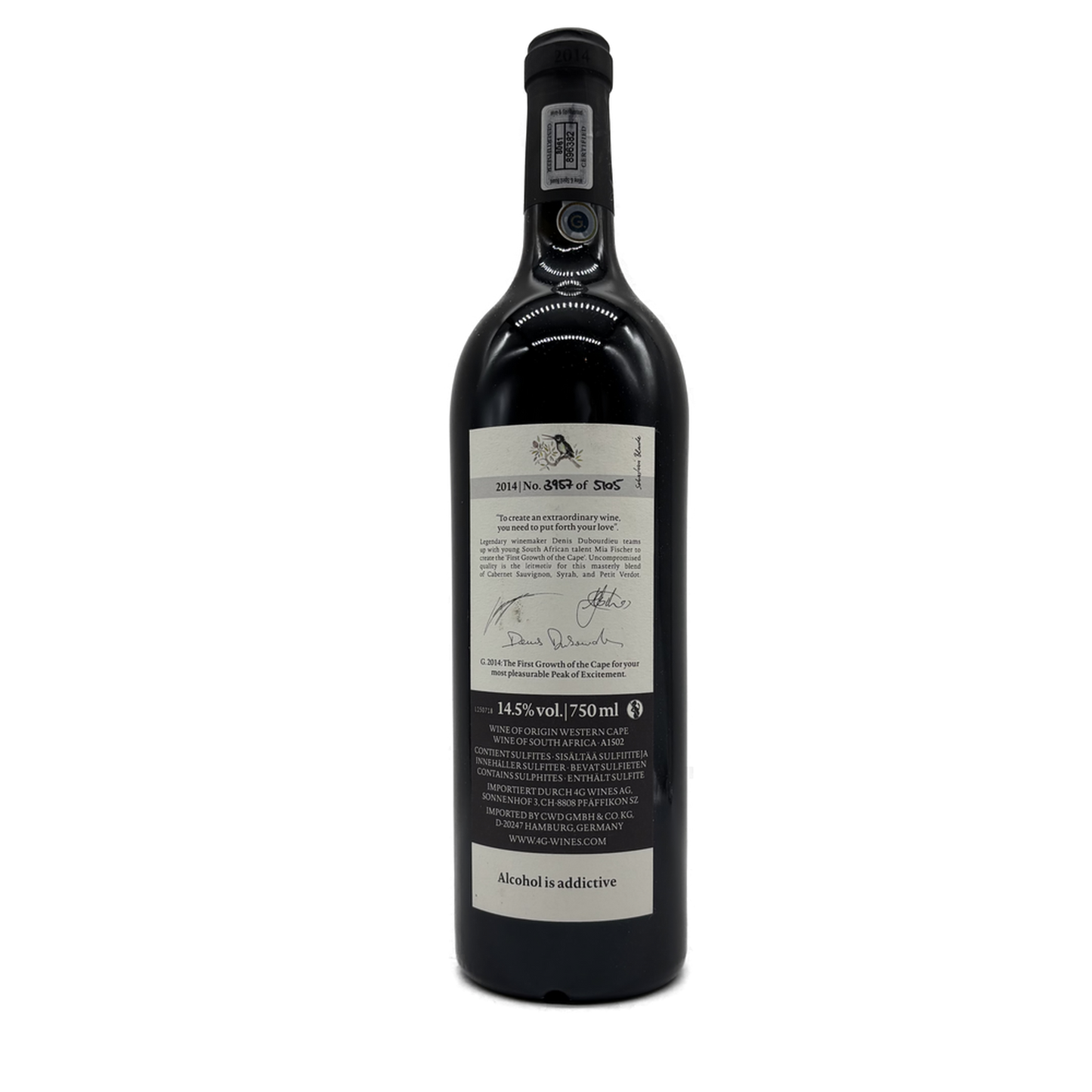 4G Wines | 67 IMIZUZU | 2014