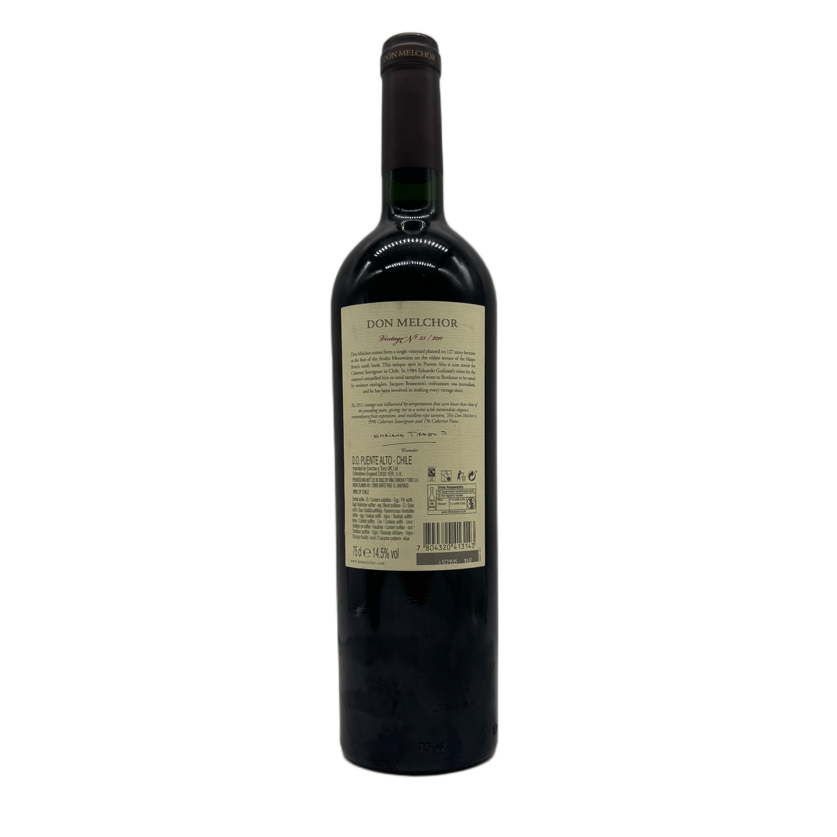 Concha Y Toro | Don Melchor  Cabernet Sauvignon | 2011