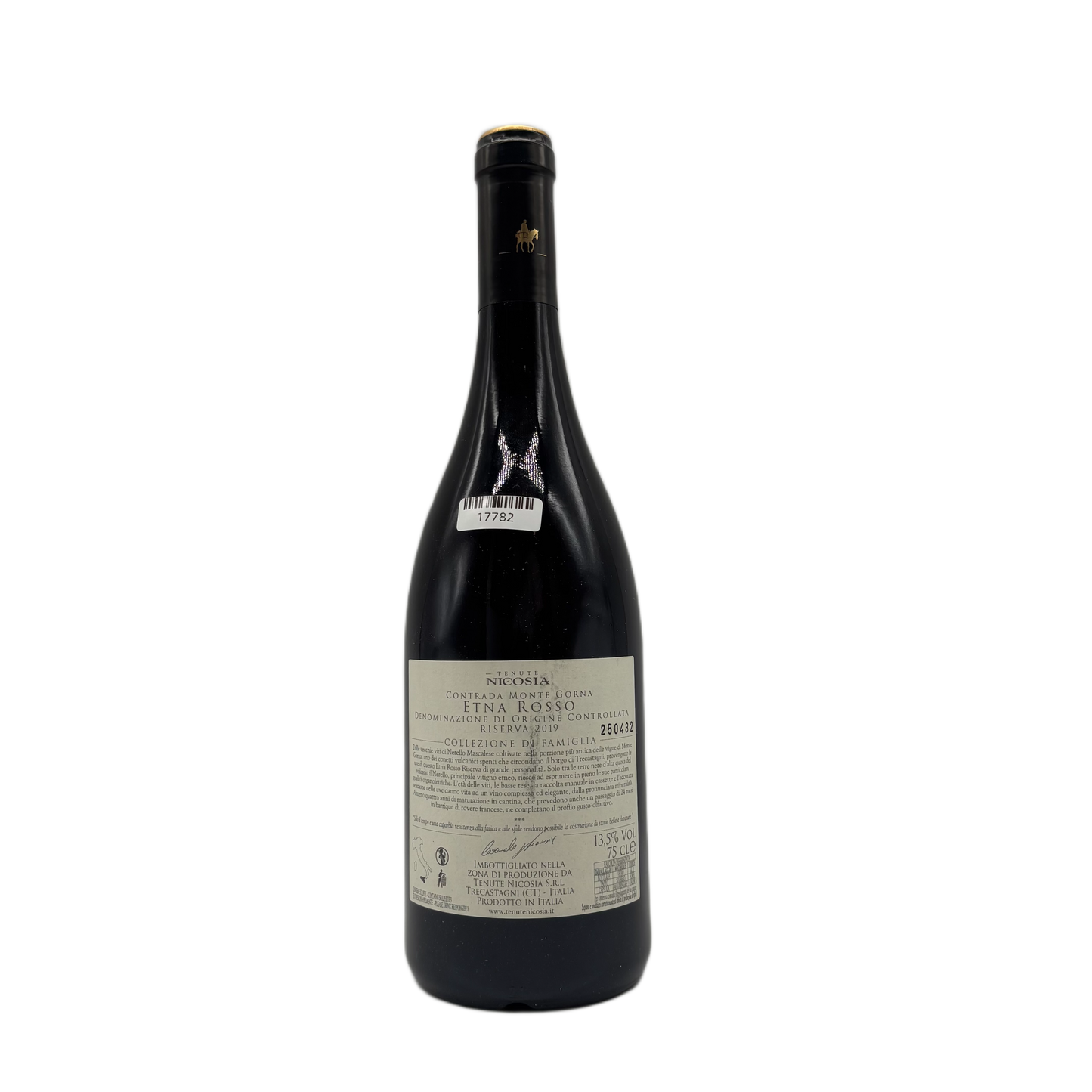 Tenute Nicosia | Contrada Monte Gorna Vecchie Viti Etna Rosso Riserva | 2020