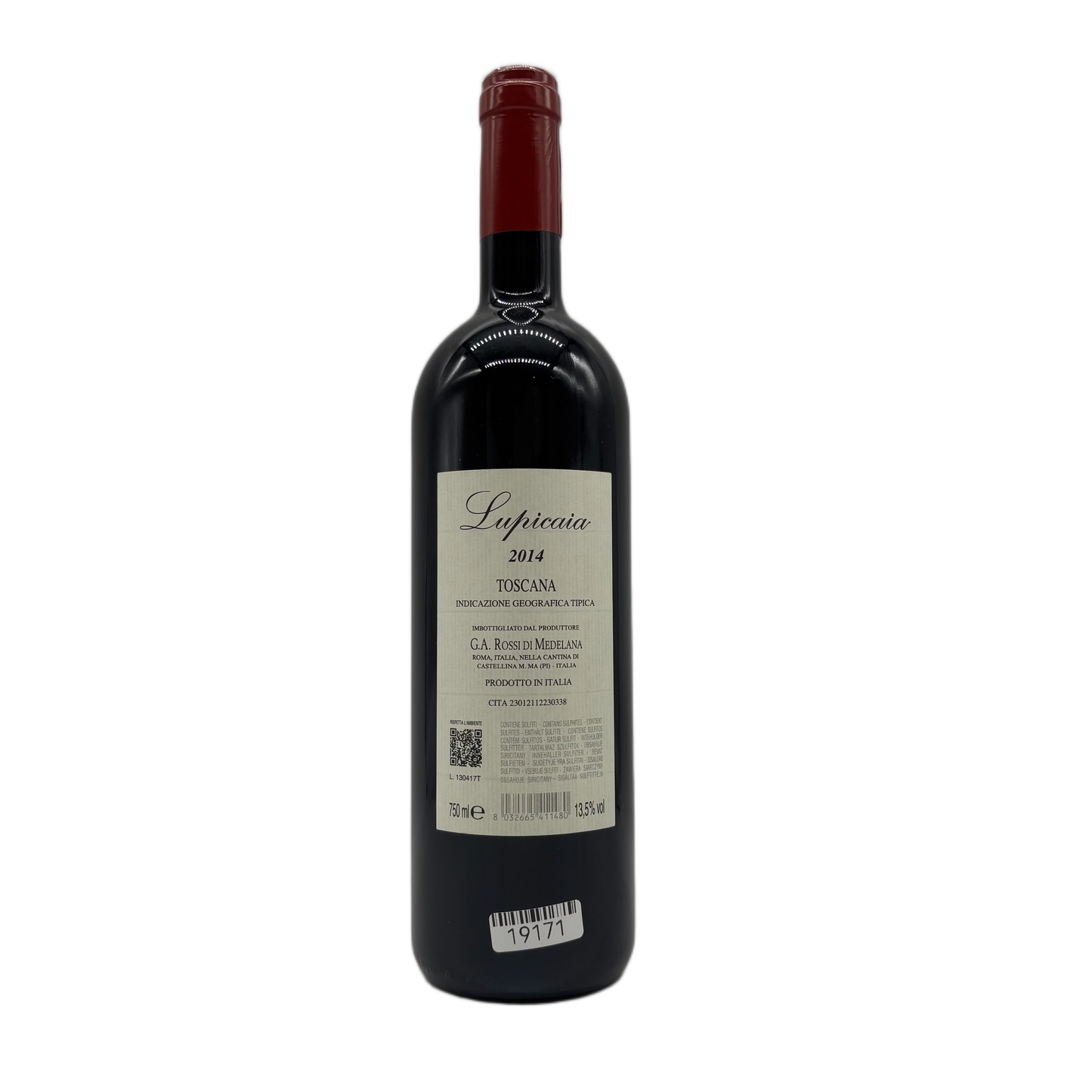 Castello del Terriccio | Lupicaia G.A Rossi di Medelana IGT | 2014