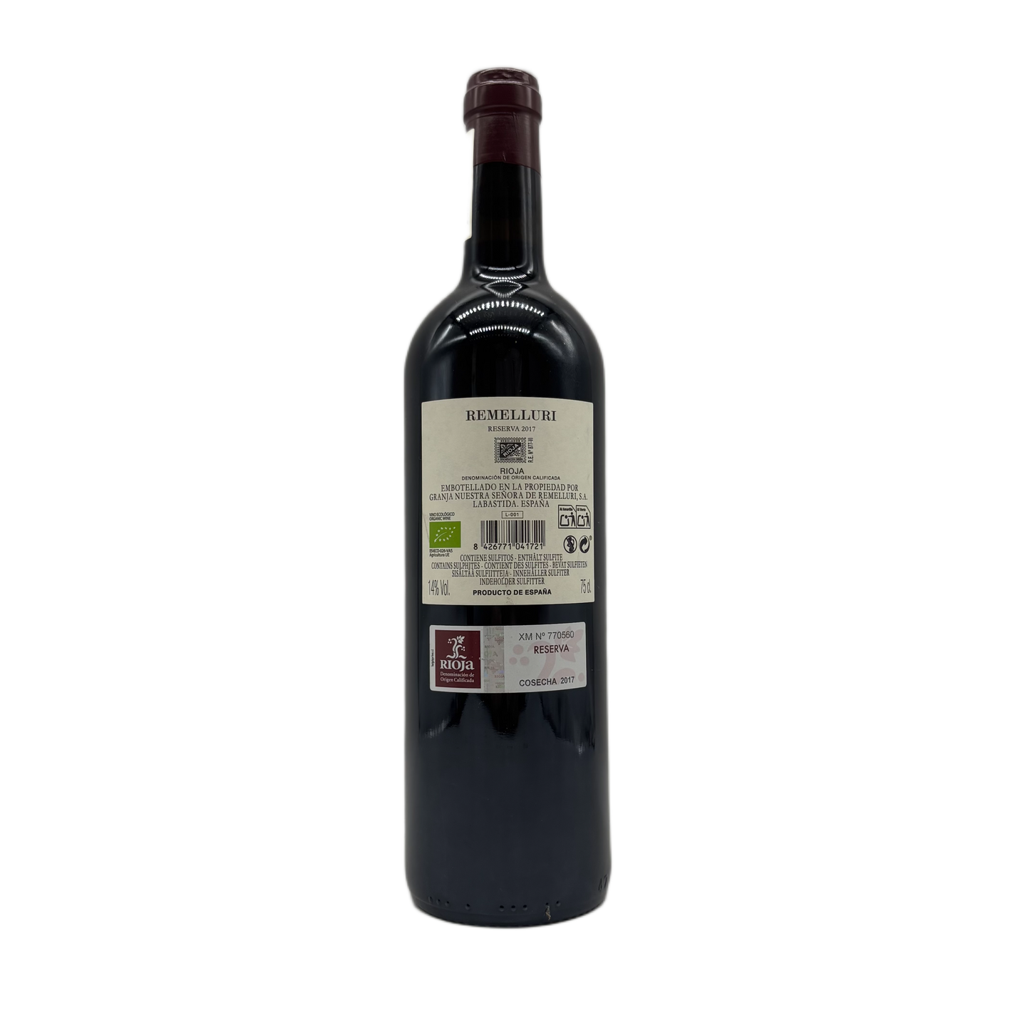 Granja Nuestra Senora de Remelluri | Remelluri Reserva | 2017