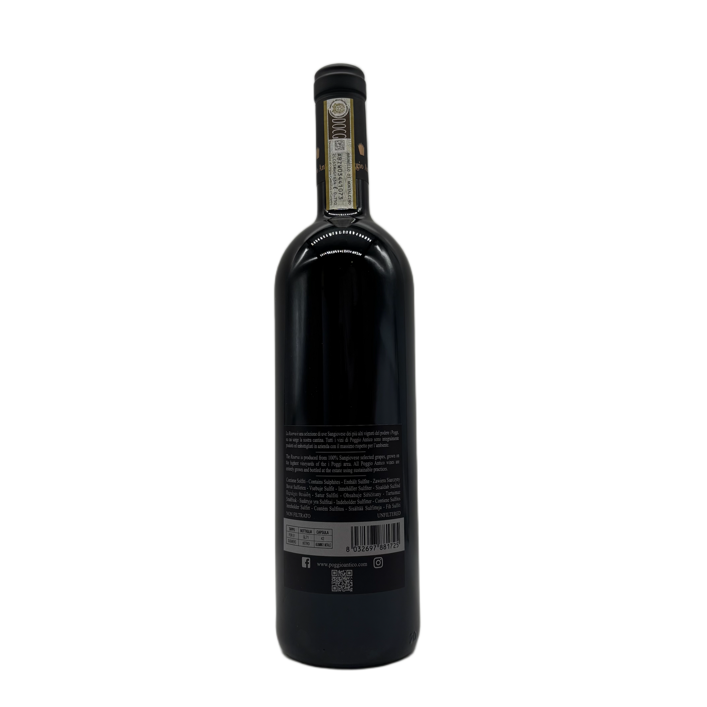 Poggio Antico | Brunello di Montalcino Riserva DOCG | 2017