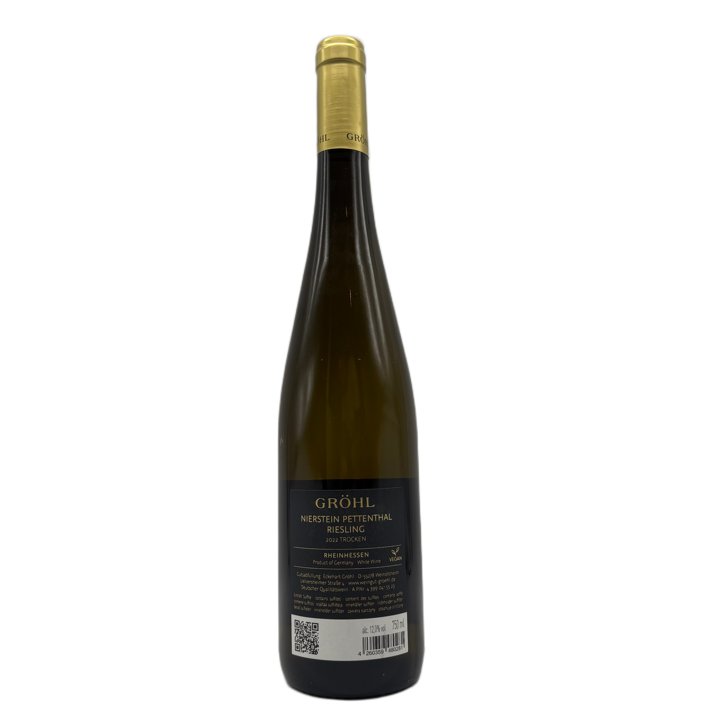 Weingut Gröhl | Niersteiner Pettenthal Riesling | 2022