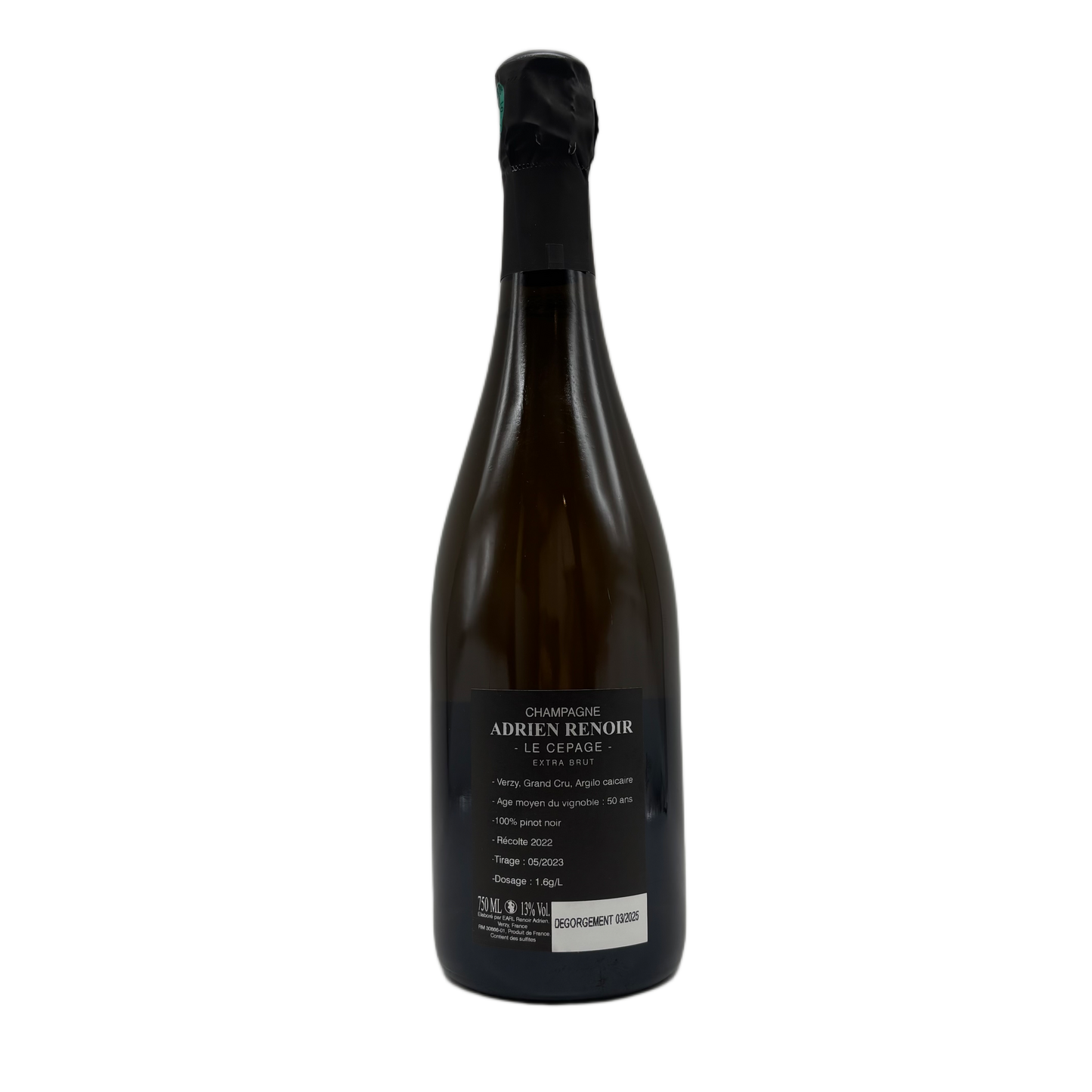 Adrien Renoir | Le Cepage Verzy Grand Cru Pinot Noir