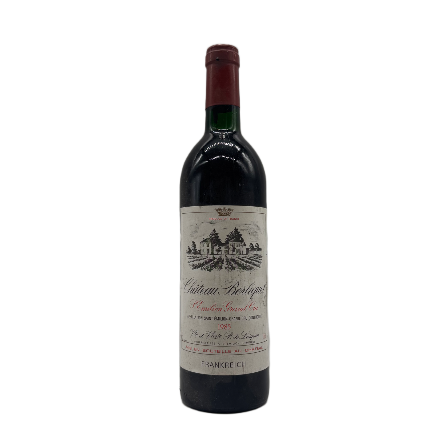 Chateau Berliquet Saint-Emilion Grand Cru | 1985