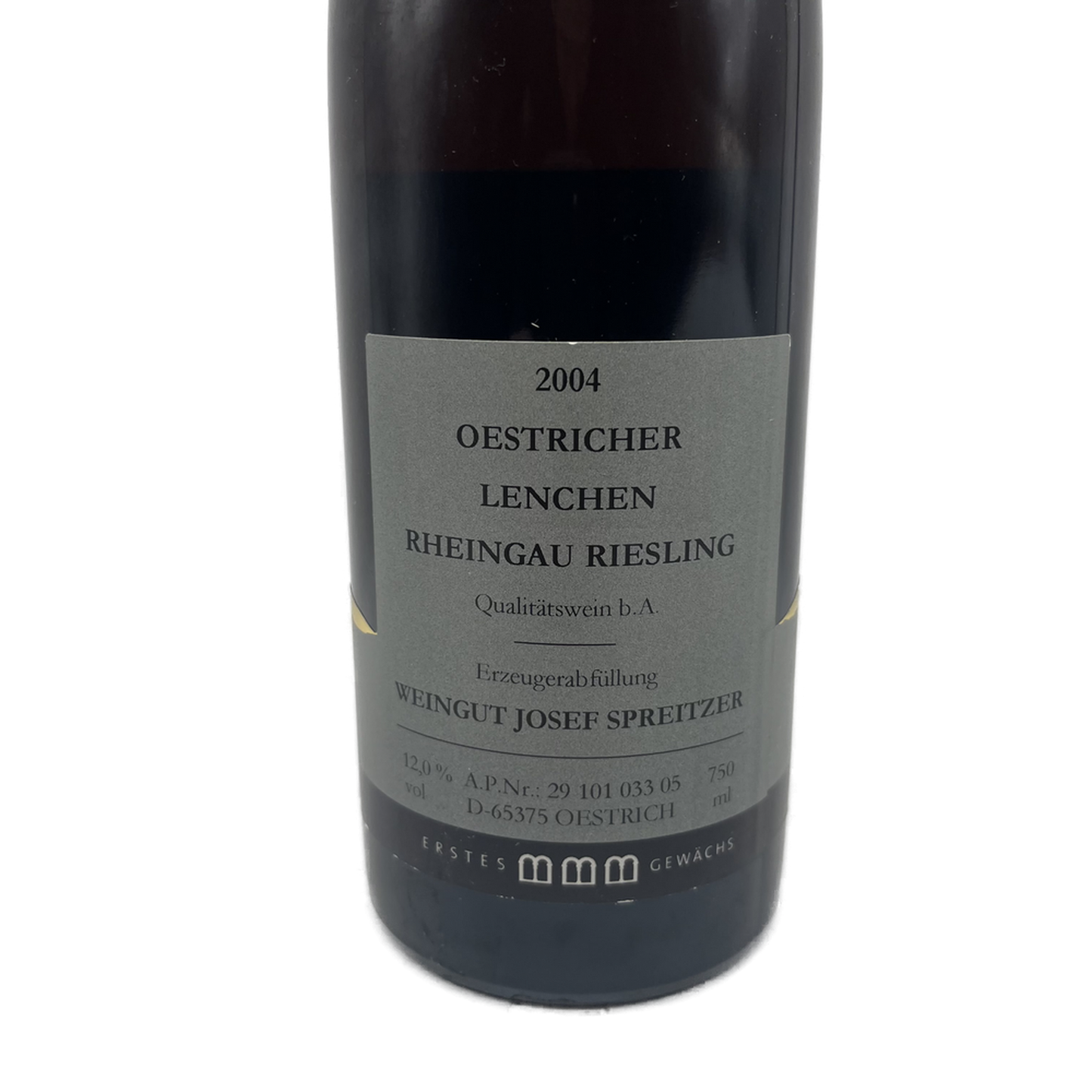 Weingut Josef Spreitzer | Oestricher Lenchen Riesling | 2004