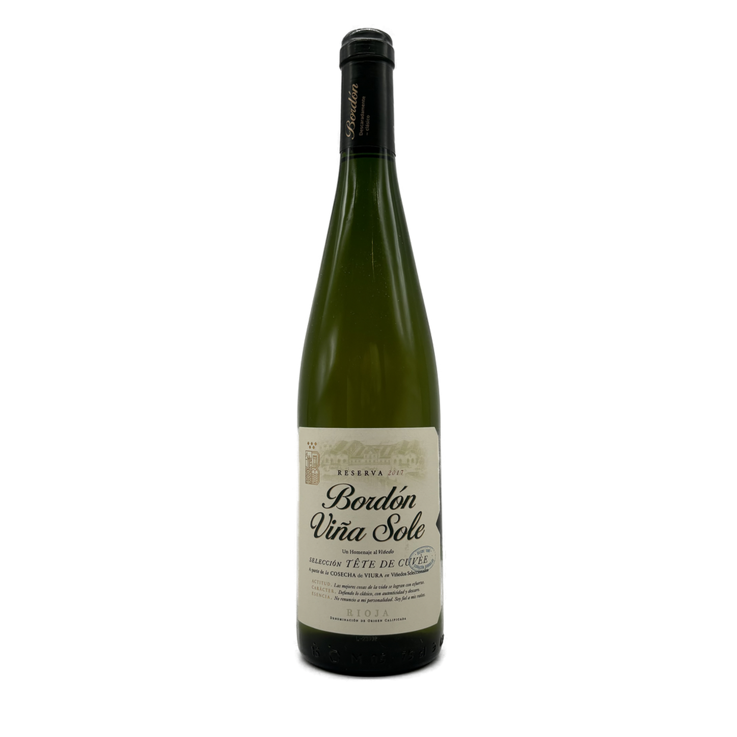 Bodegas Franco-Espanolas Bordon | Vina Sole Seleccion Tete de Cuvee Reserva | 2017